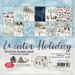 Papier Craft & You Design - Winter Holiday 15x15 - bloczek